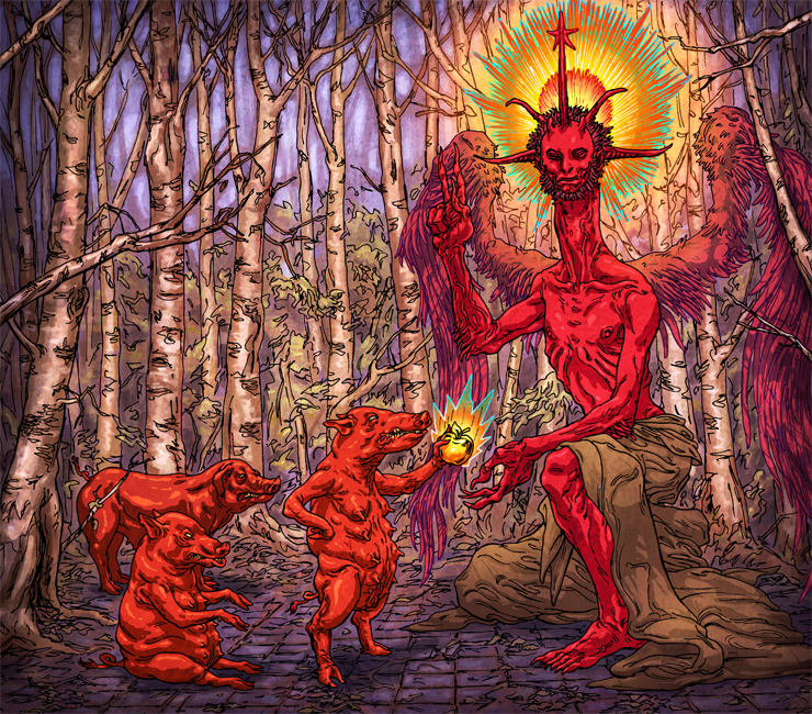 Devil's golden apple by korintic