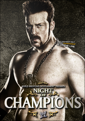 Night Of Champions 2012 Poster by CVFX