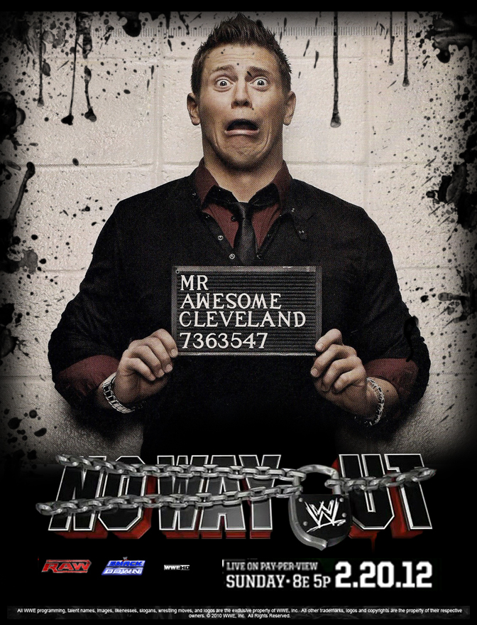 WWE No Way Out 2012 Poster by Chirantha