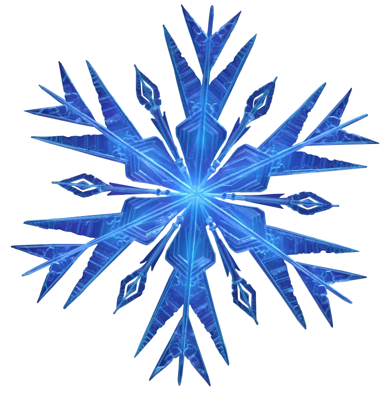 snowflake clipart transparent background - photo #32