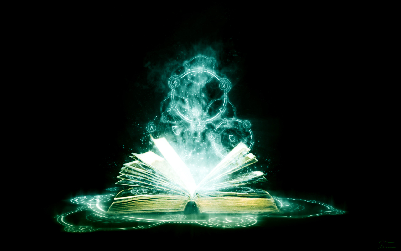 Magic Book - Fantasy & Abstract Background Wallpapers on Desktop ...