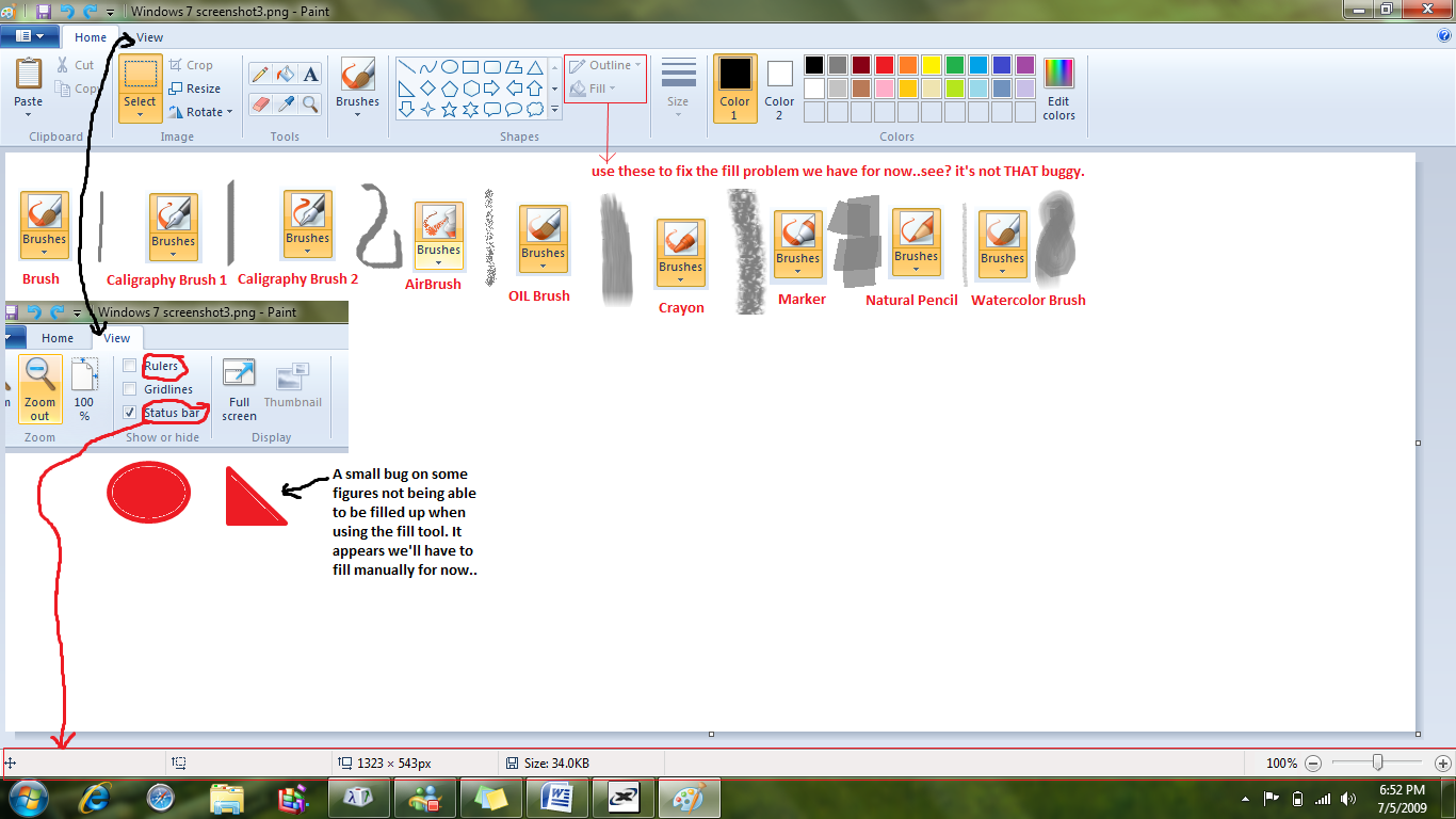 Windows 7 Ms Paint Invert Colors
