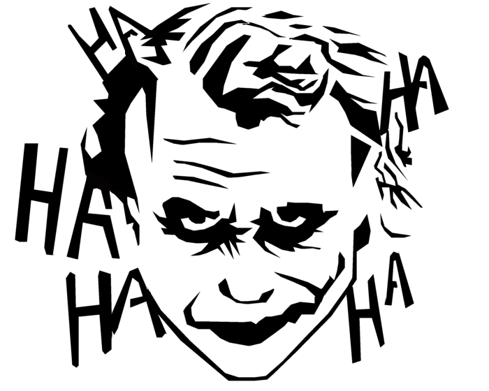 Joker Stencil by ghostcake on DeviantArt