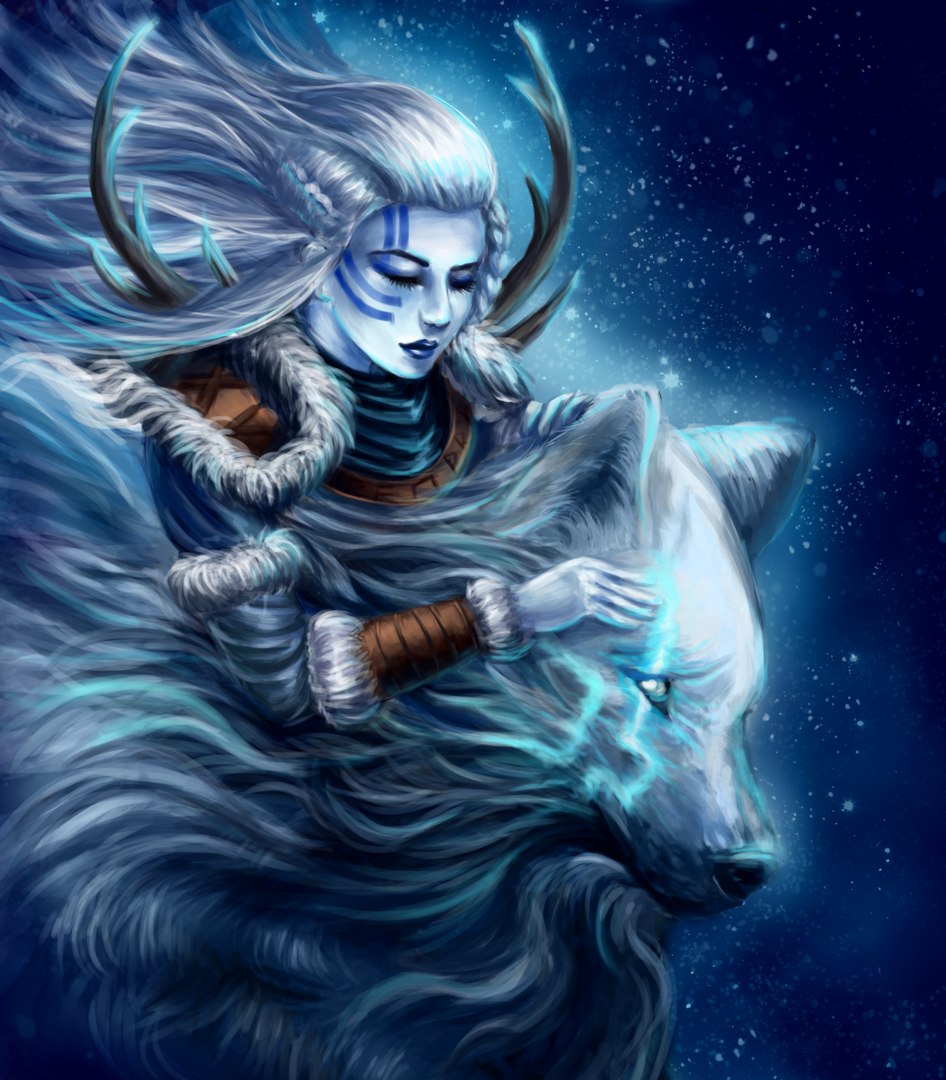 Resultado de imagen de SMITE - God Reveal - Skadi Goddess of Winter  gifs