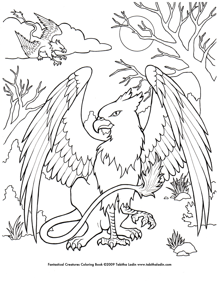 ocean dragon coloring pages - photo #23