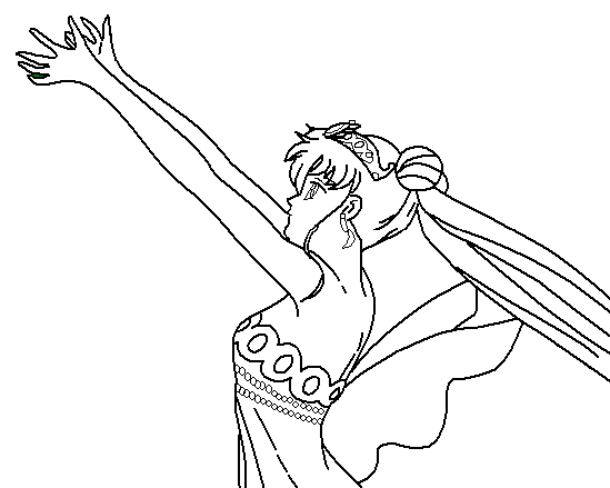 queen serenity coloring pages - photo #49