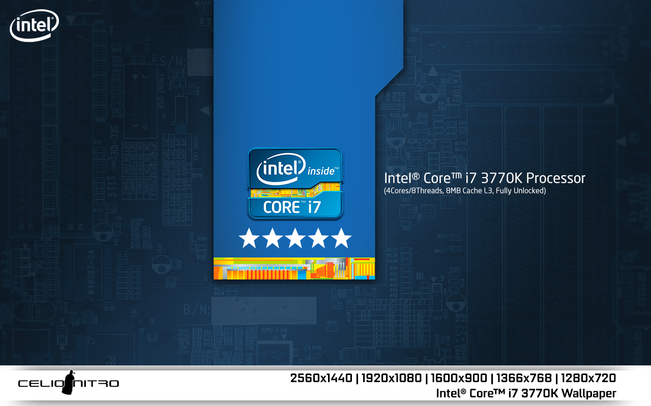 Intel Core i7 3770K Wallpaper 01 by 18cjoj on DeviantArt