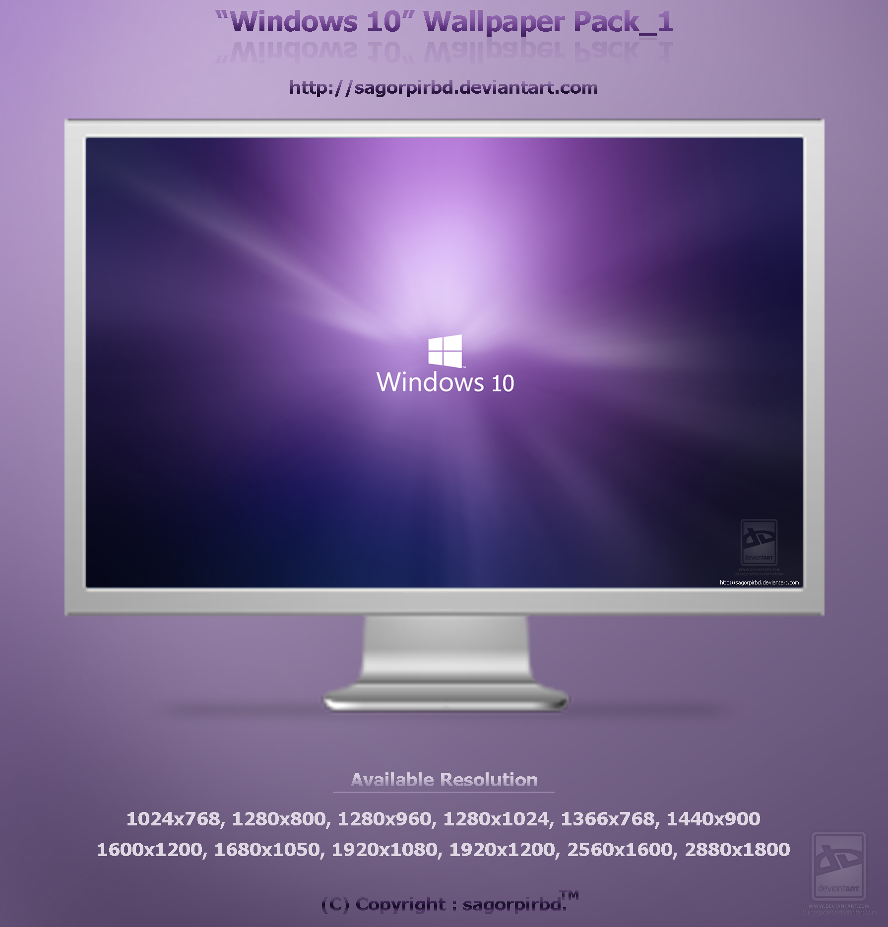 Windows 10 Wallpaper Pack 1 by sagorpirbd on DeviantArt