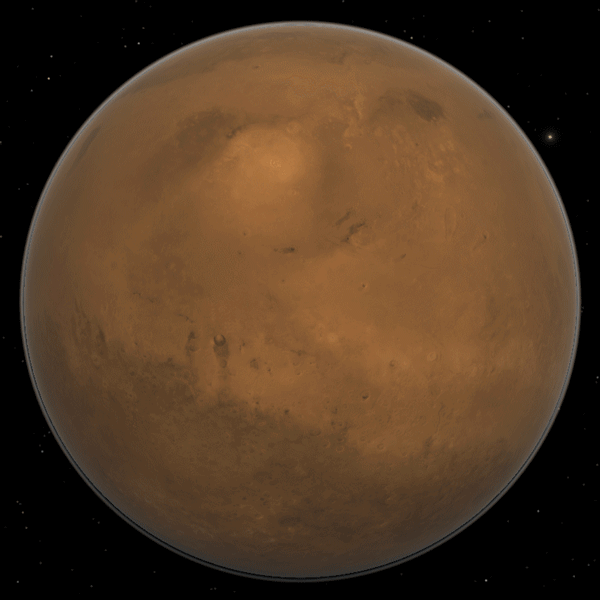 Pre-terraformed Mars