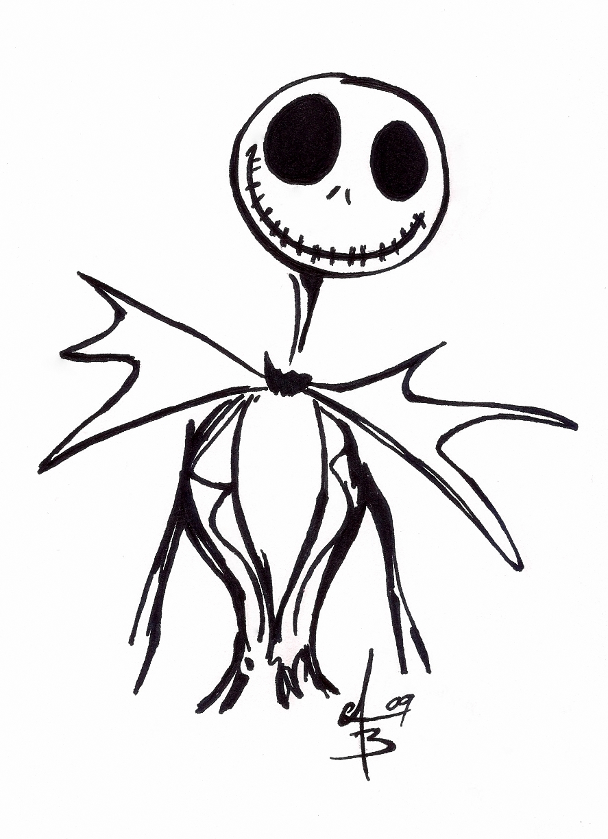 jack the pumpkin king coloring pages - photo #14