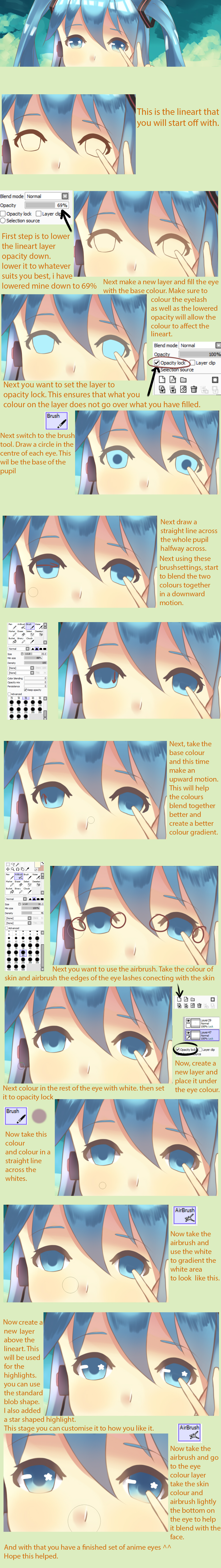 Anime eye colouring Tutorial by Himechui on DeviantArt