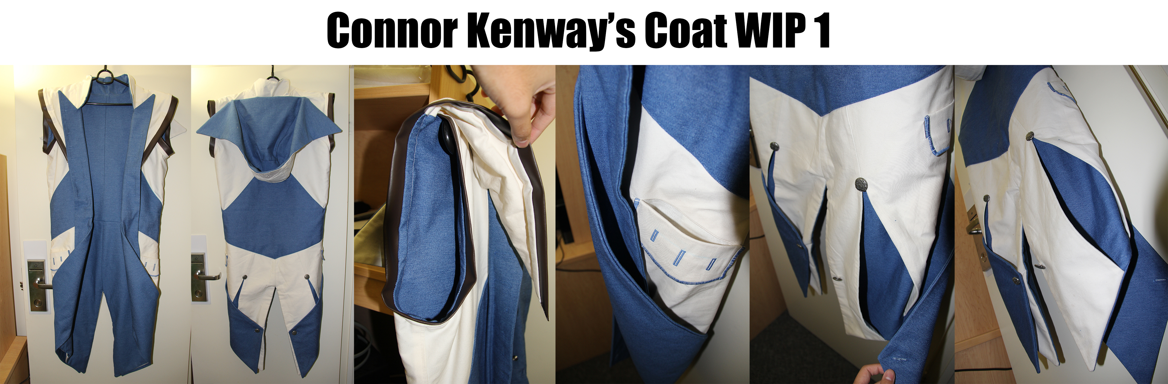 AC3 Connor Kenway Coat WIP 01 by yulittle on DeviantArt