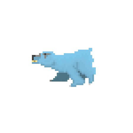 Bear Mini-Boss Running - Guardians of the Rose by PixelxPixelGames