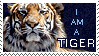 I am a Tiger by Animal-Stamp