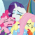 Pinkie pie,rarity and fluttershy (cry) plz