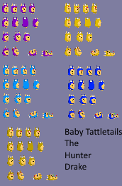 Baby Tattletails Sprite Sheet by TheHunterDrake on DeviantArt