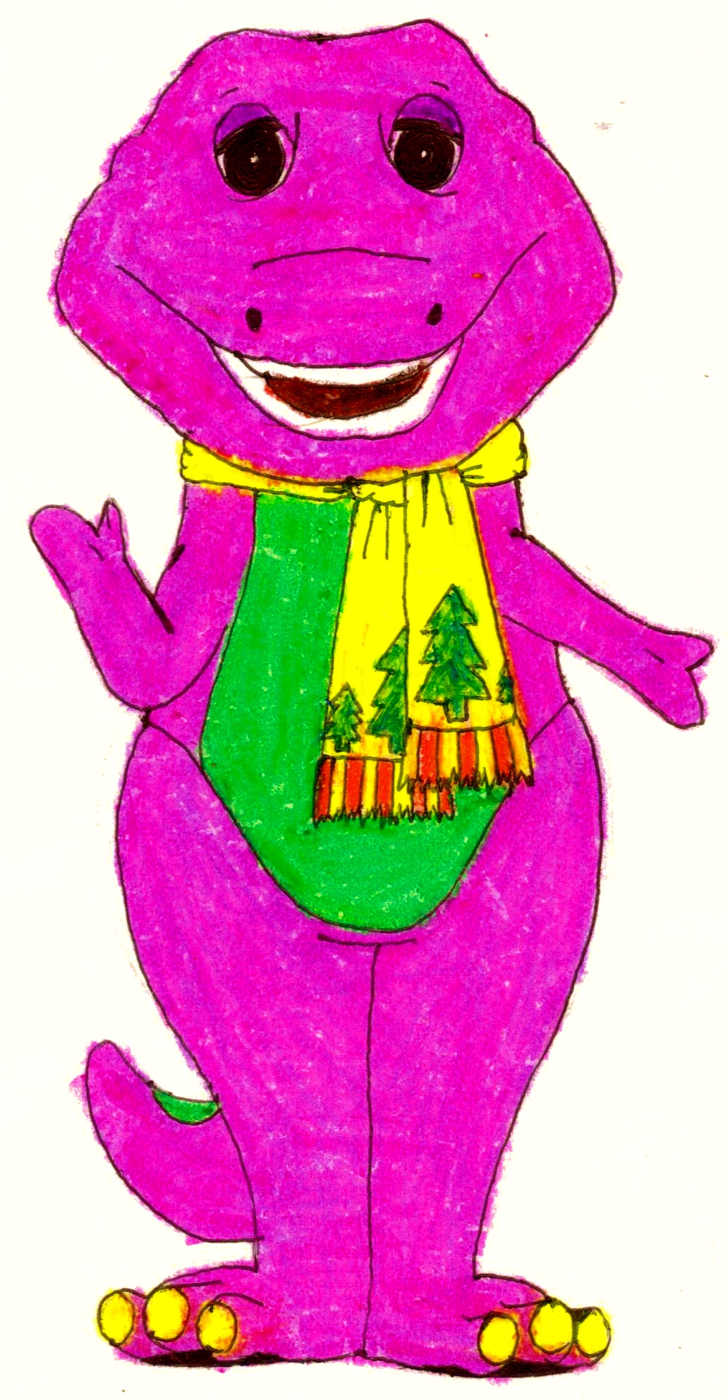 Barney Doll 1990