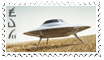 Ufo Stamp by DistrictAliens