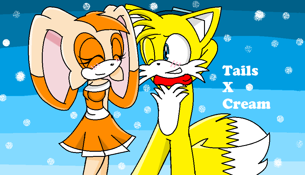 tails and amy rose