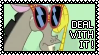 MLP Deal With it Discord Stamp by Kevfin
