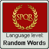 Latin language level RANDOM WORDS by animeXcaso