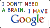 Google stamp by teblad