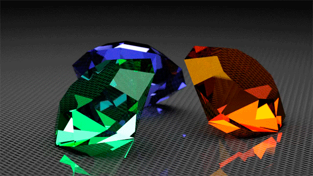 Minimalistic Diamonds | Animation | HD by Dario999