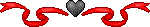 Heart-n-Ribbon Divider (Red-Black) - F2U! by Drache-Lehre