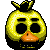 Five Nights at Freddy's 3 - Chica head - Icon GIF