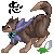 FREE Chu icon (Okami canine warriors) by DodoIcons
