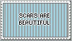 Scars Are Beautiful Stamp (READ DESCRIPTION) by TransWeirdo