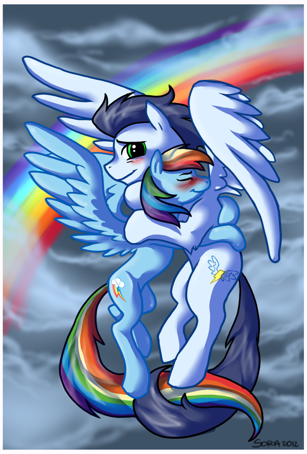 Rainbows and Clouds by Black-Namer on DeviantArt