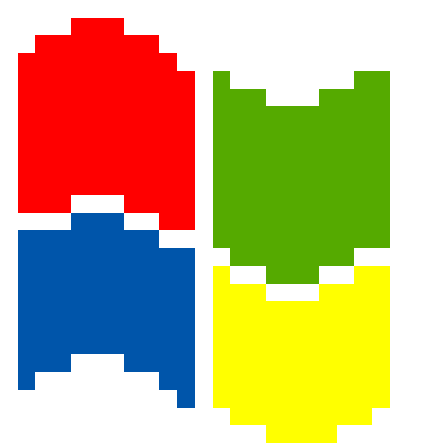 pixel art windows 7