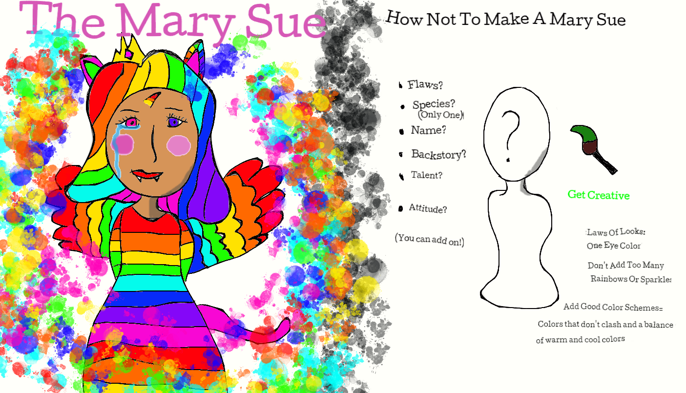 how to tell if your character is a mary sue