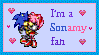 SonAmy Fan Stamp by AaliyahSerena