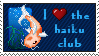 haiku-club stamp by the-beastie
