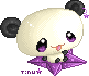 [F2U] PIXEL - Panda on Star by tinuleaf