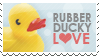 Rubber Ducky Stamp by Kezzi-Rose