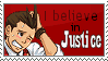 Justice is served well stamp by chuedy