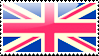 Flag of UK Stamp by xxstamps