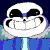 Undertale sans icon i did in 50 seconds