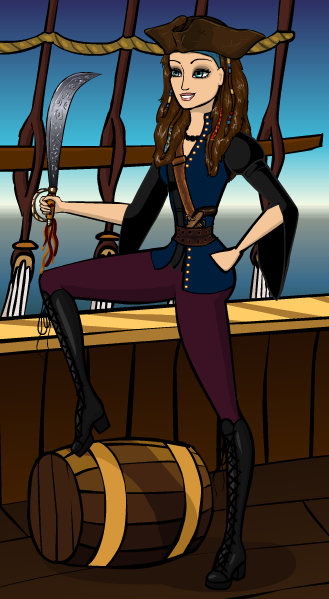 Emma - Pirate Girl form by SassyDragon18 on DeviantArt