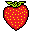 Strawberry emoticon