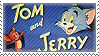 Tom and Jerry stamp - commish by rainbeos