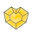 Yellow Gem Heart Icon (UPDATED) by Aqua-The-Kitty
