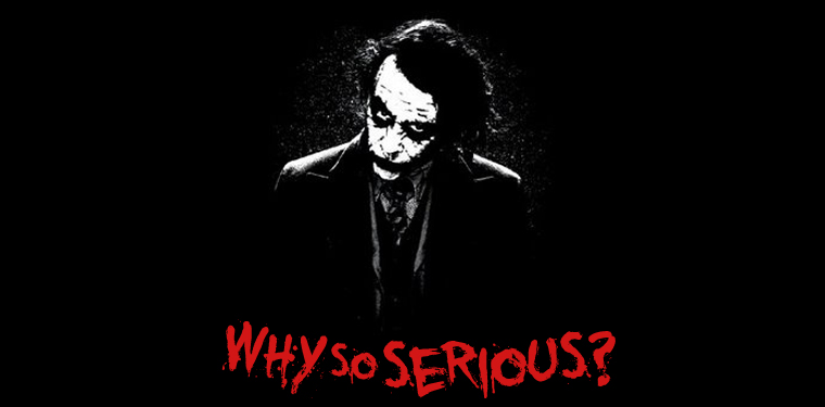 Joker Why so serious? by mjlynch712 on DeviantArt