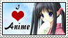 I love Anime stamp by Suzanne98