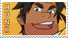 Voltron: Hunk Stamp by lava-java
